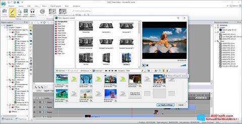 ภาพหน้าจอ VSDC Free Video Editor สำหรับ Windows 8.1