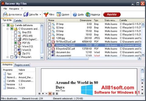 ภาพหน้าจอ Recover My Files สำหรับ Windows 8.1