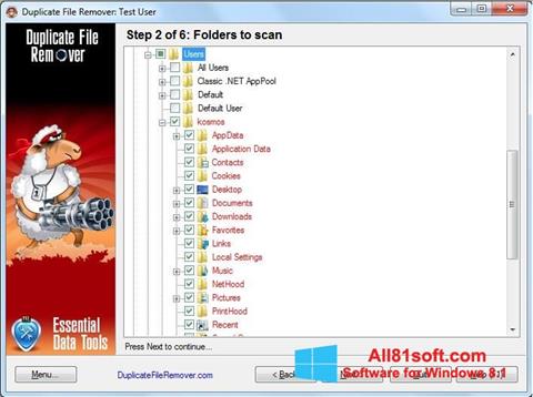ภาพหน้าจอ Duplicate File Remover สำหรับ Windows 8.1