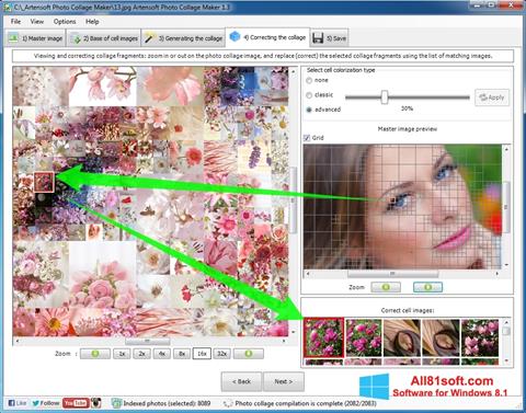 ภาพหน้าจอ Photo Collage Maker สำหรับ Windows 8.1
