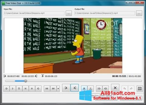 ภาพหน้าจอ Free Video Dub สำหรับ Windows 8.1