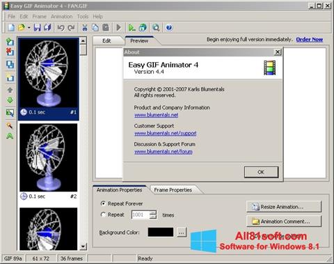 ภาพหน้าจอ Easy GIF Animator สำหรับ Windows 8.1