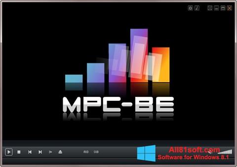 ภาพหน้าจอ MPC-BE สำหรับ Windows 8.1