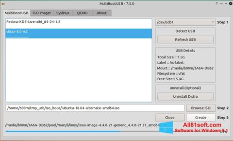 ภาพหน้าจอ MultiBoot USB สำหรับ Windows 8.1